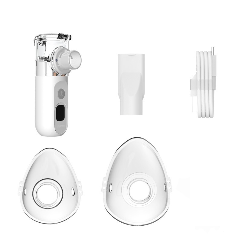 Intelligent digital display handheld atomizer nebulizer children's household portable atomizer automatic flushing cross-border