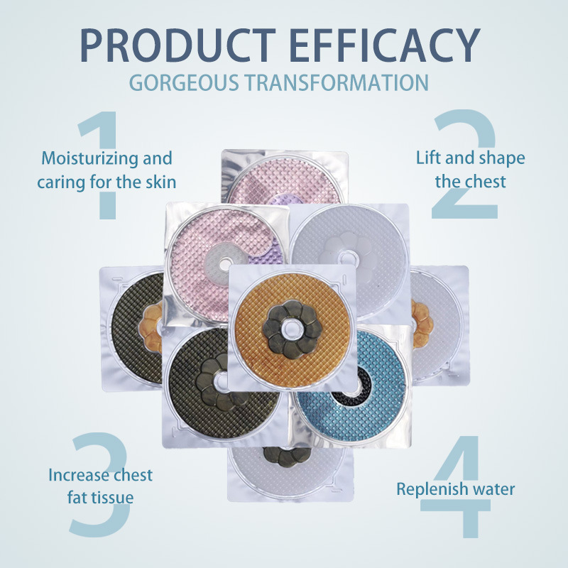 Cross-Border Popular Breast Patch, Collagen Breast Patch, Breast Firming, Lifting, Breast Care, Nourishing Areola and Pleura