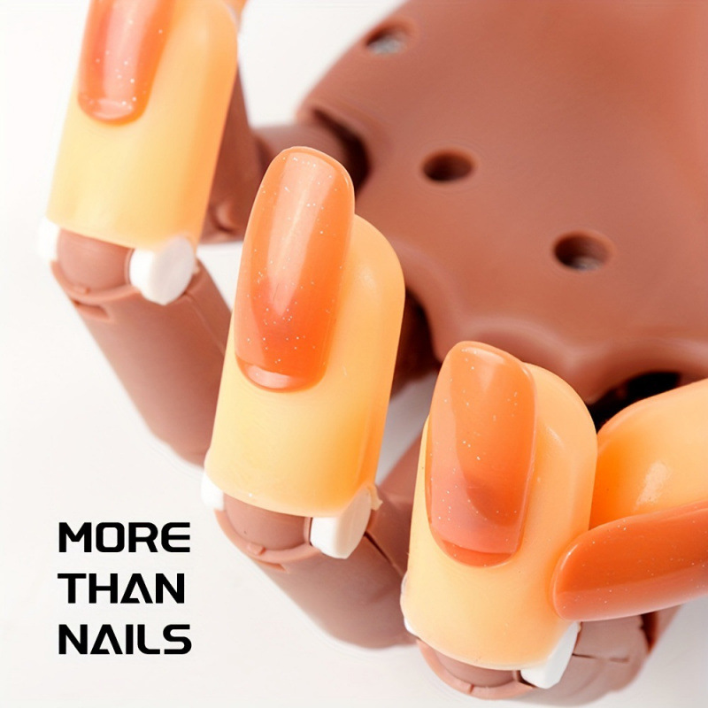 2026 New Cross-Border Dropshipping Nail Tools Artificial Hand Nail Art Practice Hand Joint Cross-Border