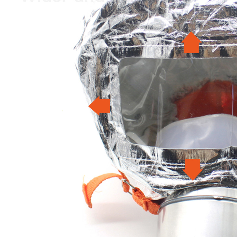 Fire Gas Mask Tzl30E Filter Fire Self-Rescue Respirator Hotel Home Fire Escape Mask