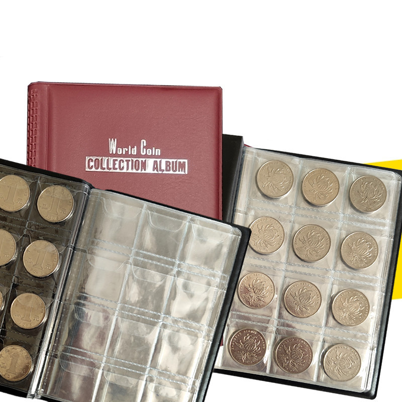 Cross-border Wish Amazon ebay Coin Book 120 English Foreign Trade Commemorative Coin Silver Dollar Collection