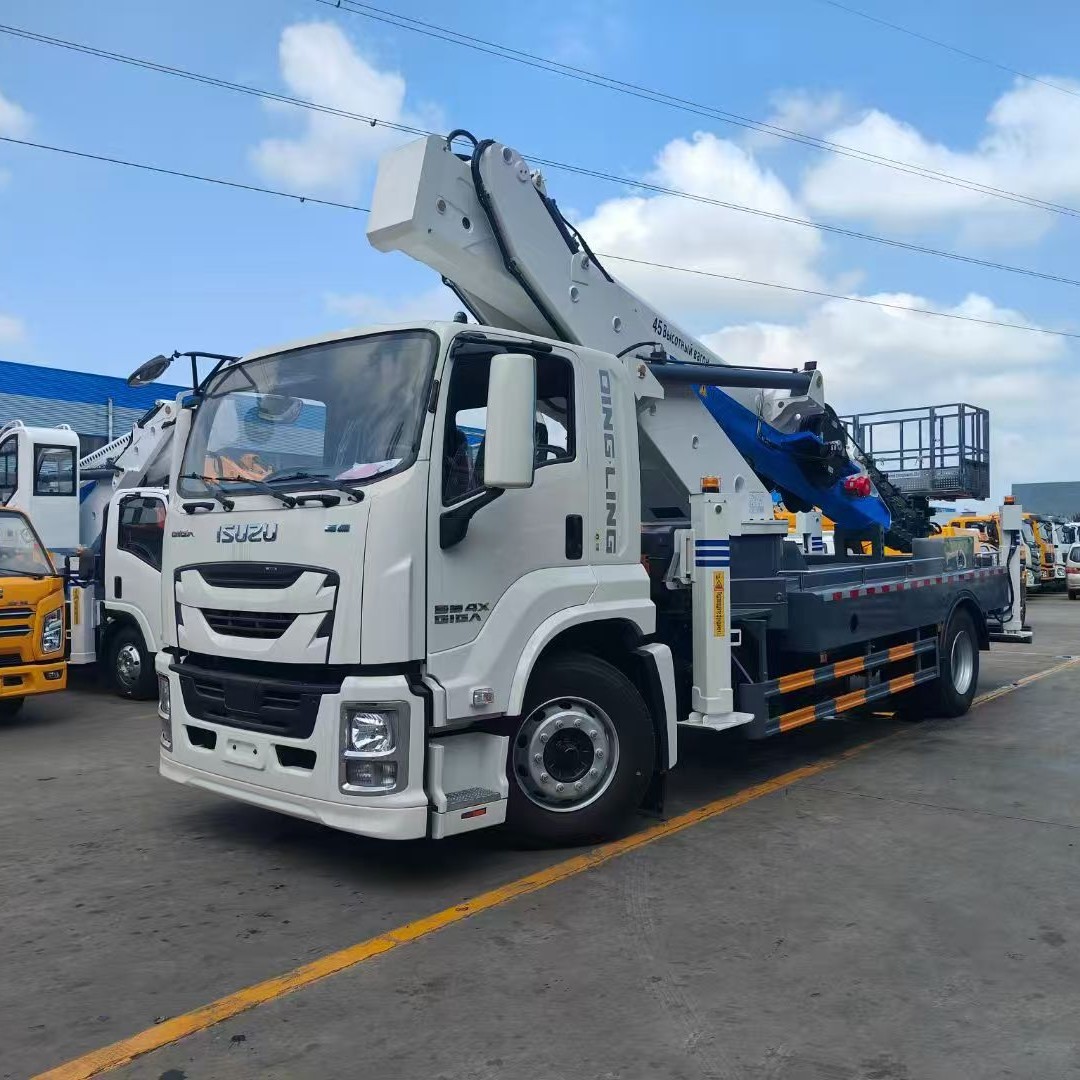 Isuzu Giant 45m Aerial Work Platform Special Vehicle for High-Altitude Work Factory Direct Sales Global Supply
