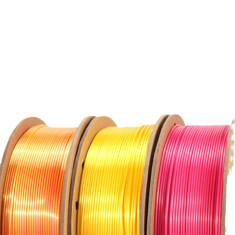 PLA silk 3d printing consumables 1.75MM/1KG/applicable to bamboo/creative FDM 3D printer materials