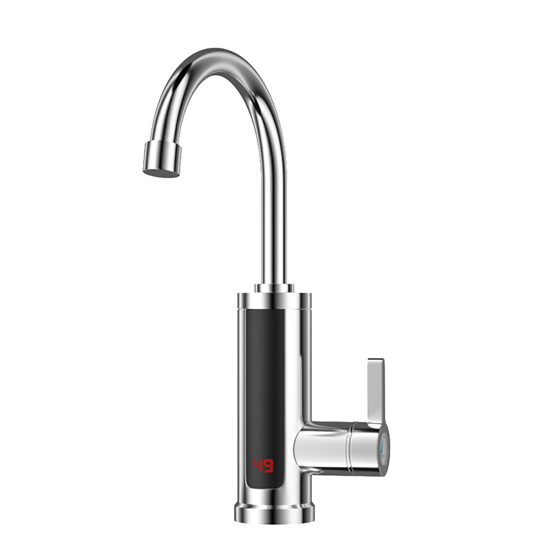 Instant Hot Household Electric Hot Water Faucet Wholesale Small Kitchen Treasure Bathroom Hot and Cold Dual-Use Stainless Steel Electric Hot Water Faucet
