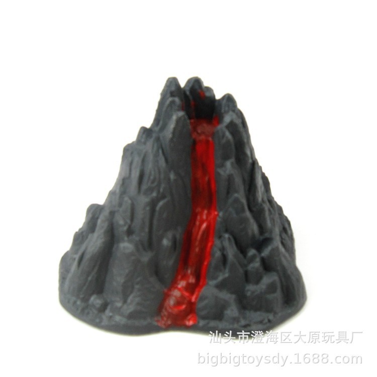 Simulation Plant Fake Tree Fake Flower Grass Volcano Stone Fence Sand Table Scene Ornament Model Bulk Accessories Toy