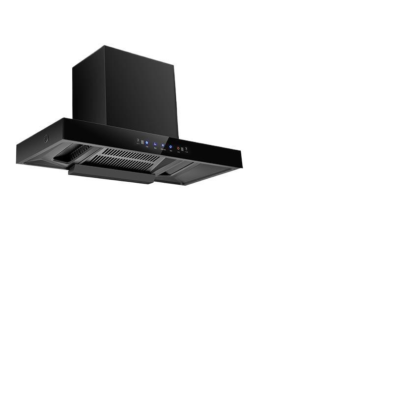 New Model Haotaitai Range Hood and Gas Stove Set, Top-Mounted Range Hood and Stove Combo