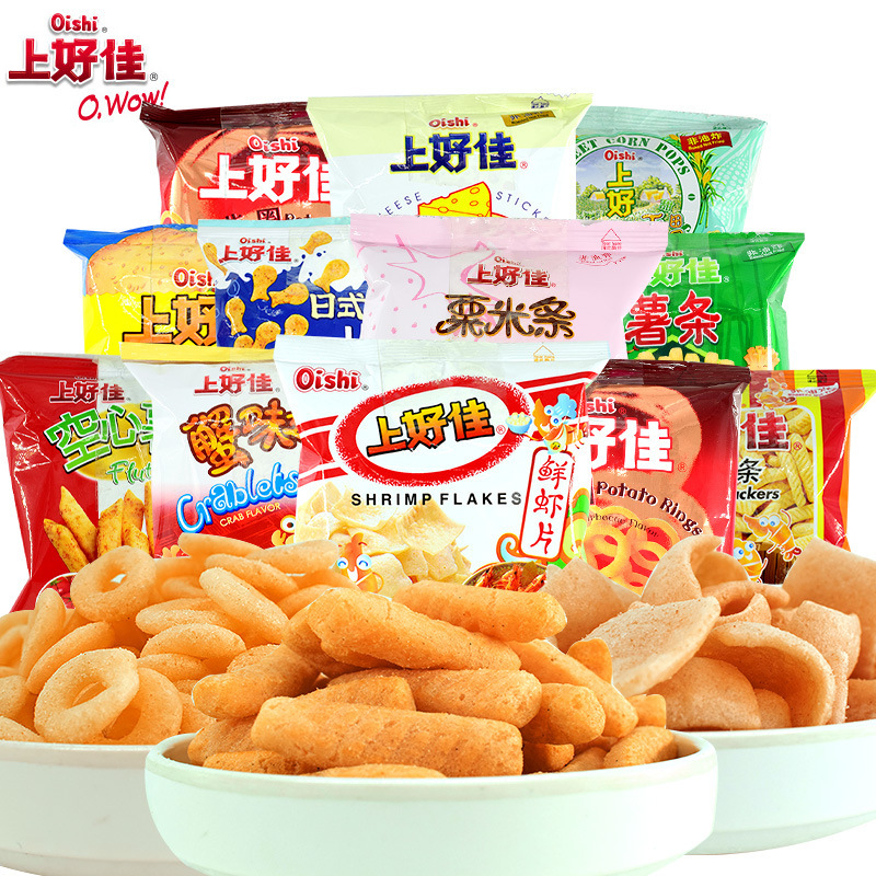 H Shanghaojia Fresh Shrimp Chips, Shrimp Crackers, Potato Chips, Onion Kindergarten Children's Snacks, Large Quantity, Cheap