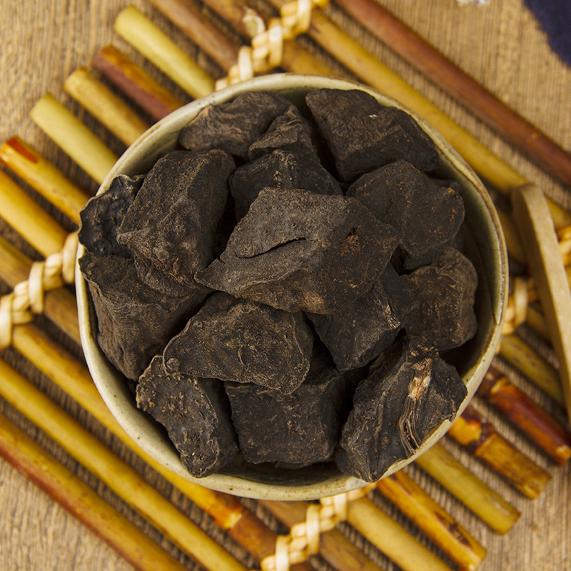Polygonum Multiflorum Chinese Herbal Medicine, Polygonum Multiflorum Tea Soaked in Water, Raw and Cooked Polygonum Multiflorum Slices, Black Polygonum Multiflorum, Non-Wild Genuine Product