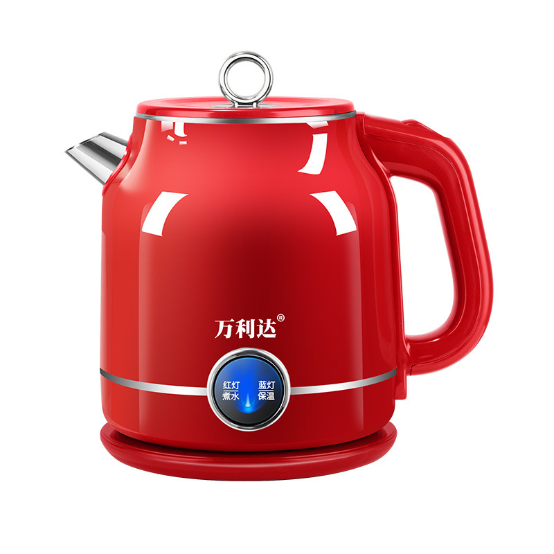 Popular Retro Electric Kettle for Home Use, Portable Constant Temperature Large Capacity Double-Layer Anti-Scald Kettle