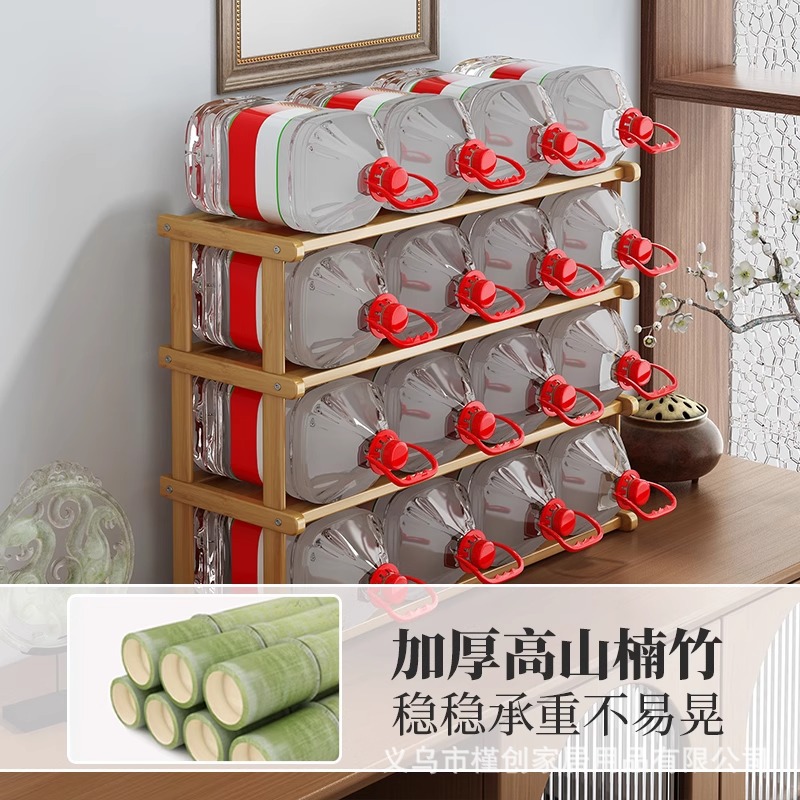 Desktop Small Storage Rack for Tea Sets, Simple Modern Purple Clay Teapot Display Cabinet