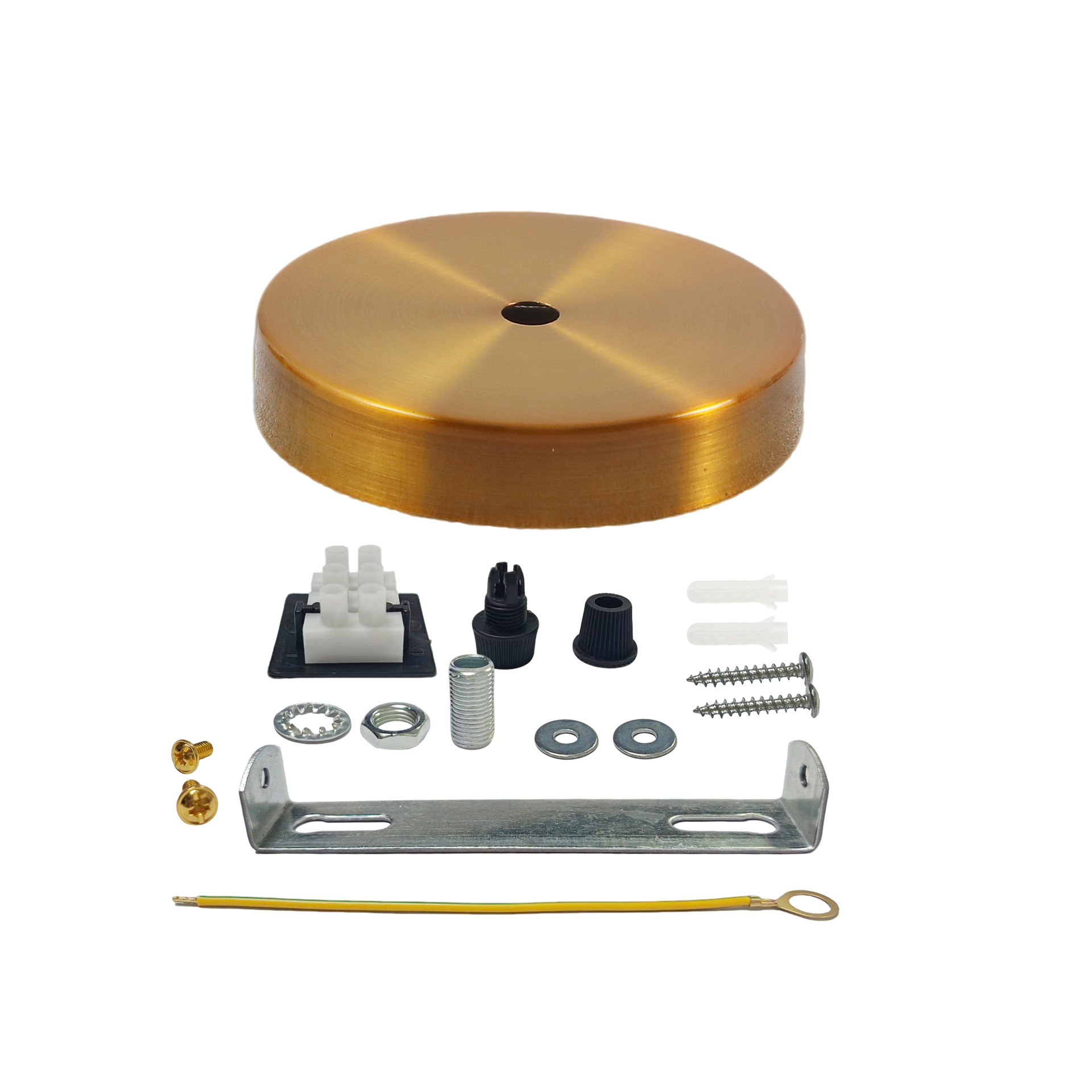 Люстра с присоской золотая бронзовая замена потолочных аксессуаров железная пластина 100×20мм