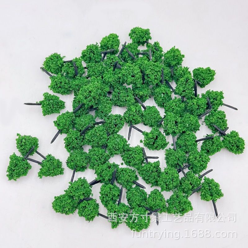 Miniature Landscape Model 2-3cm Set Small Tree Sand Table DIY Materials Micro Landscape Photography Set