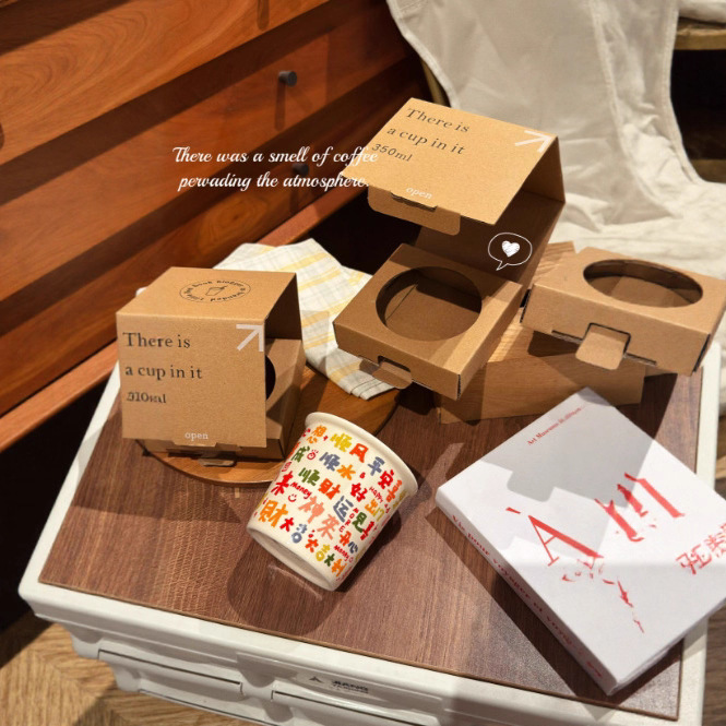 2025 Новый стиль Простая серия домашней рисовой чаши Большая ручная кружка Завтрак Кружка Чаша для лапши быстрого приготовления