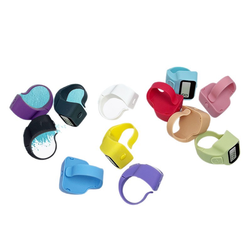 Mini Ring Counter Digital Digital Display Decompression and Decompression Hand Press Convenient Digital Counter Wholesale 8017