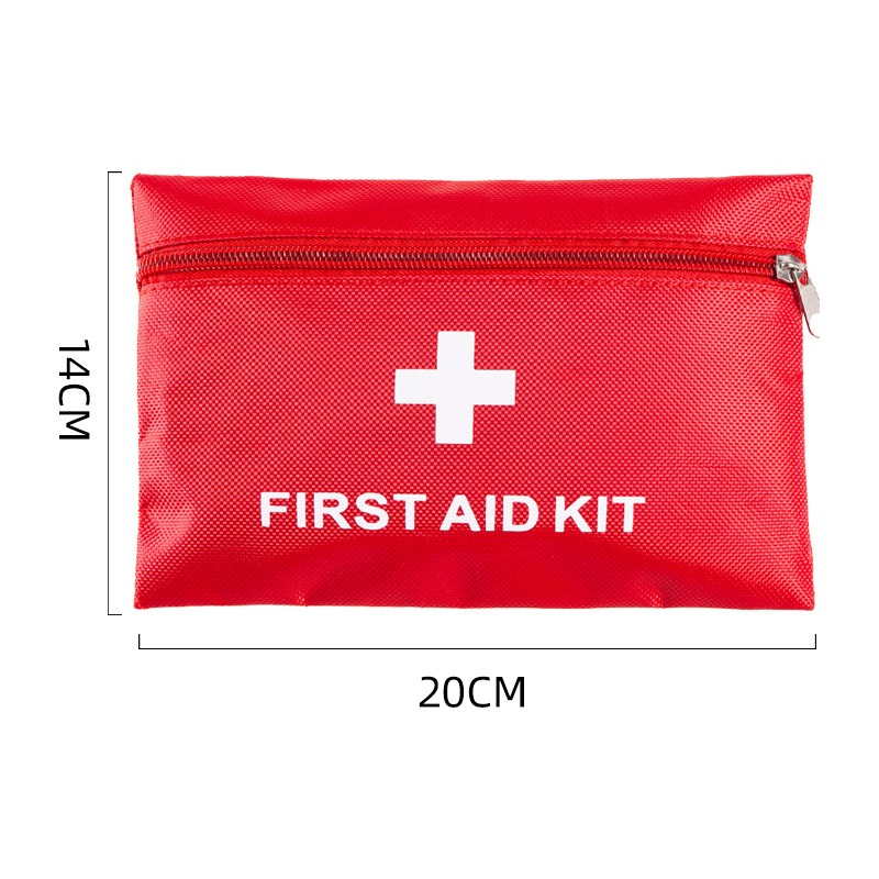 Portable first aid kit outdoor emergency kit travel support set LOGO waterproof set of 10 categories 18 set manufacturers