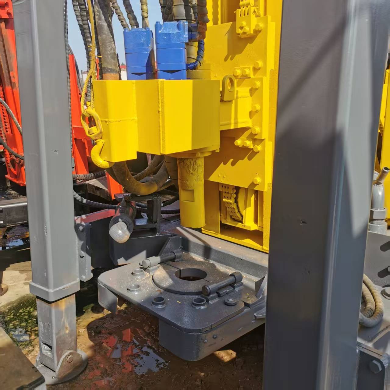 Jk300S Drilling Rig Yuchai Engine 4.5 Tower