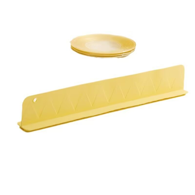Creative Nordic Style Water Barrier Kitchen Heightened Anti-Splash Water Barrier Multi-Functional Punch-Free Silicone Water Barrier