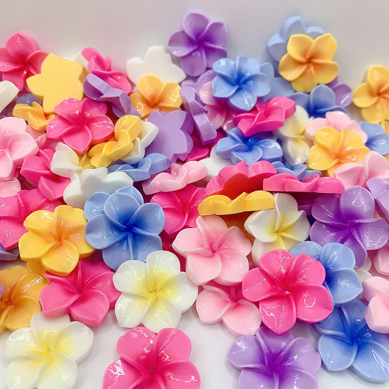 simulation porcelain resin accessories flower cream glue diy phone case material bag handmade cartoon hair accessories