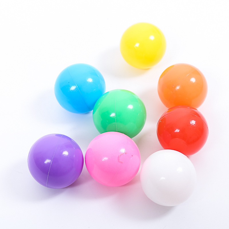 Factory Macaron color environmental protection thick ball pool ocean ball wholesale wave ball children's playground toys