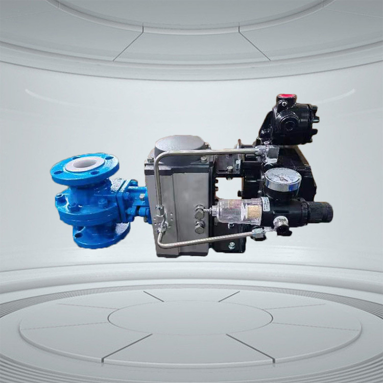 Клапан-бабочка BT-140D BT-160D, шаровой клапан, электрическая головка, двойной пневматический привод