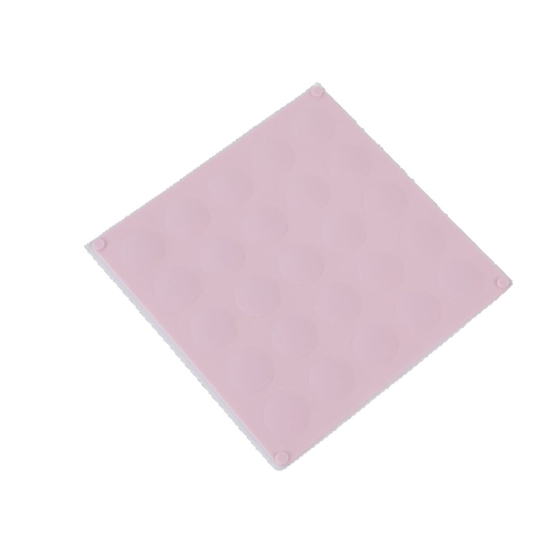 Customized 25-Piece Keyboard Silicone Foot Pads Pure Color Round Pattern Foot Pads Non-Slip Silent Wear-Resistant 14.6*1.5