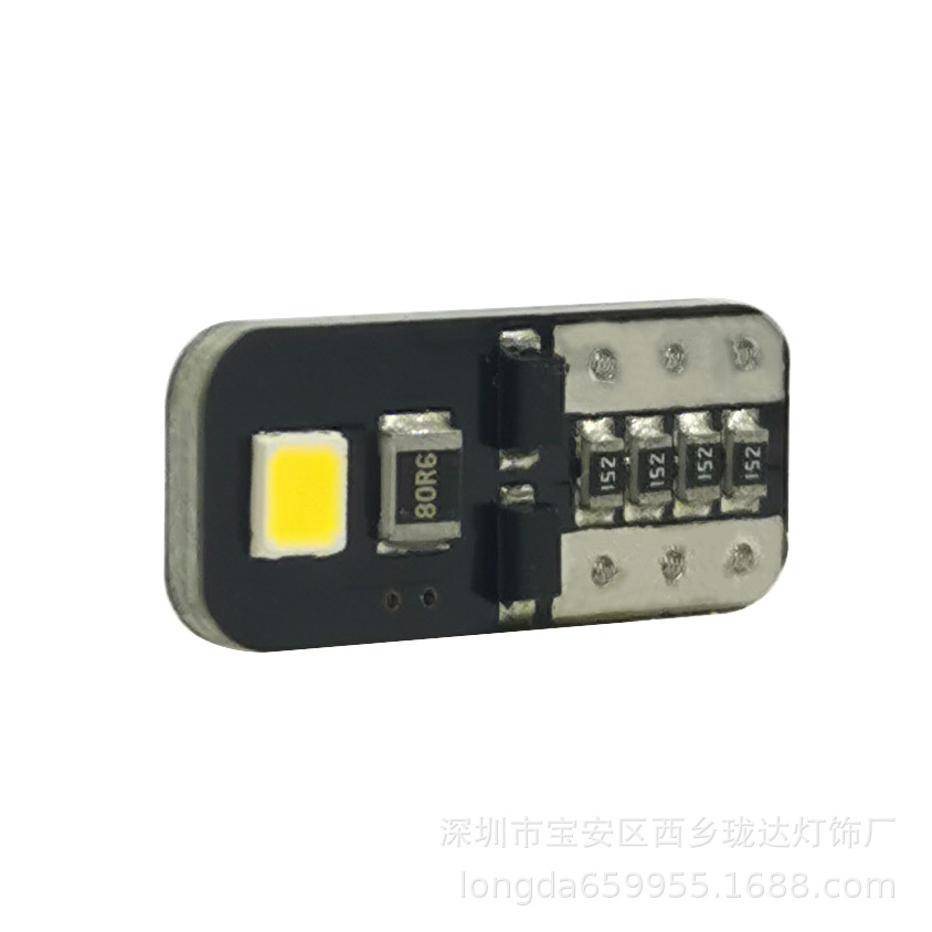 Cross-border LED car light T10 W5W width indicator light 2835-2 light decoding license plate light reading light Canbus