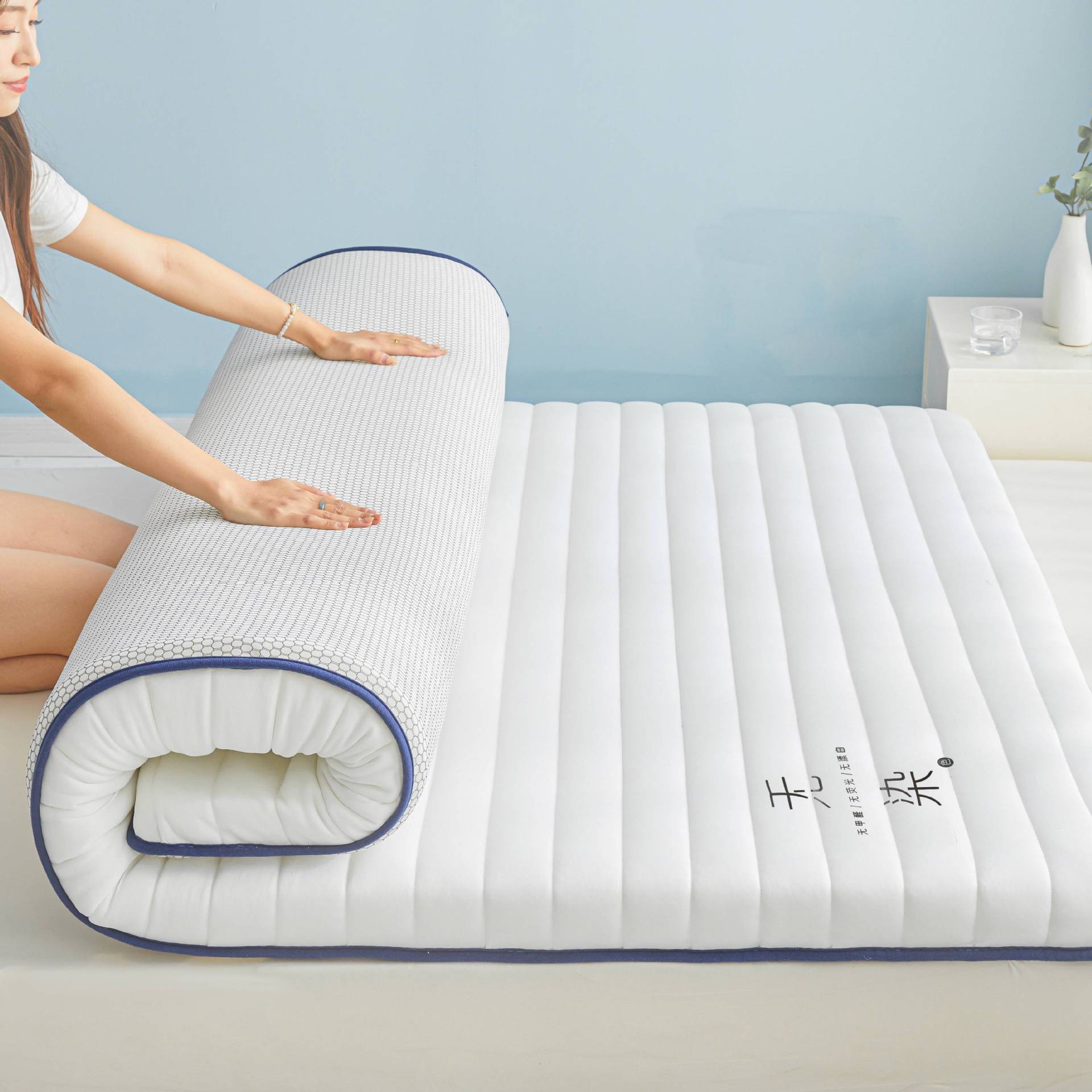 Soy Fiber Mattress Bottom Thickeneded Household Tatami Sleeping Mat Soft Cushion Rental Student Dormitory Mattress