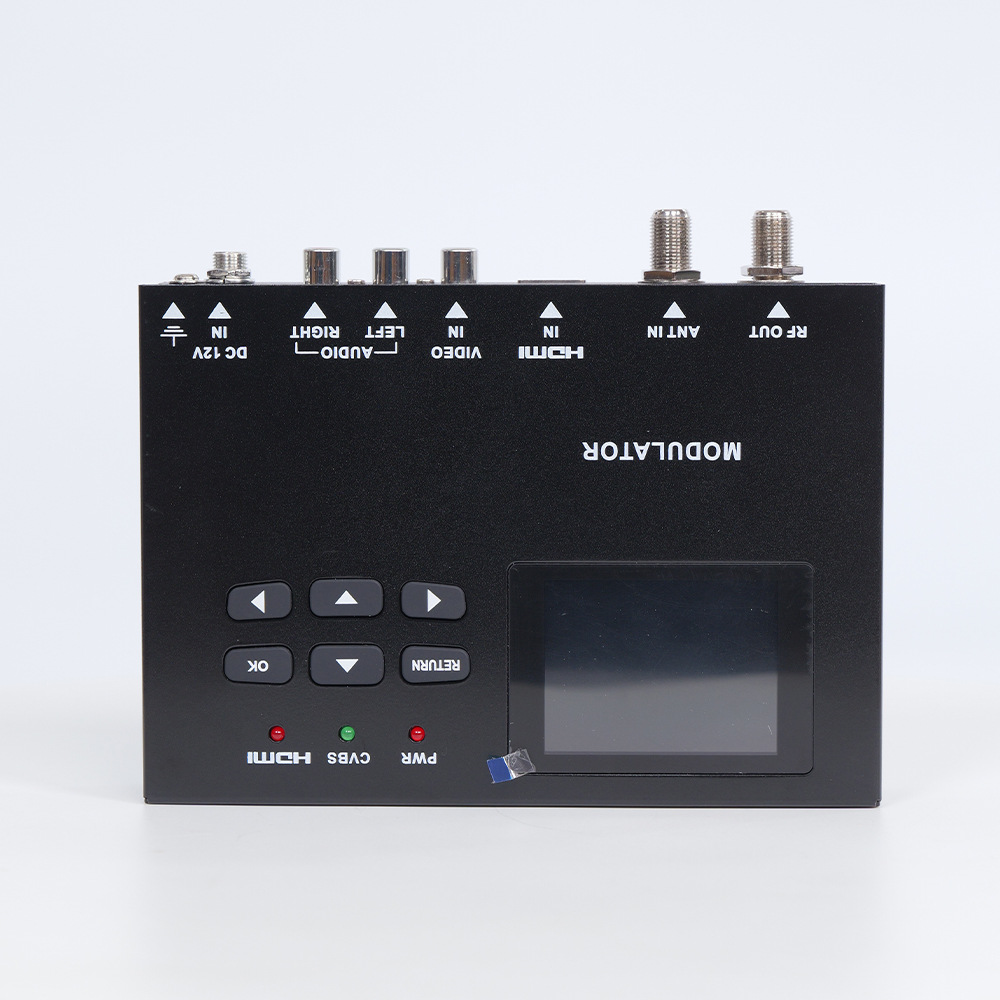 Одноканальный модулятор для отелей высокой четкости Hdml+Av в Dtmb Dvb-C/T Atsc Isdbt