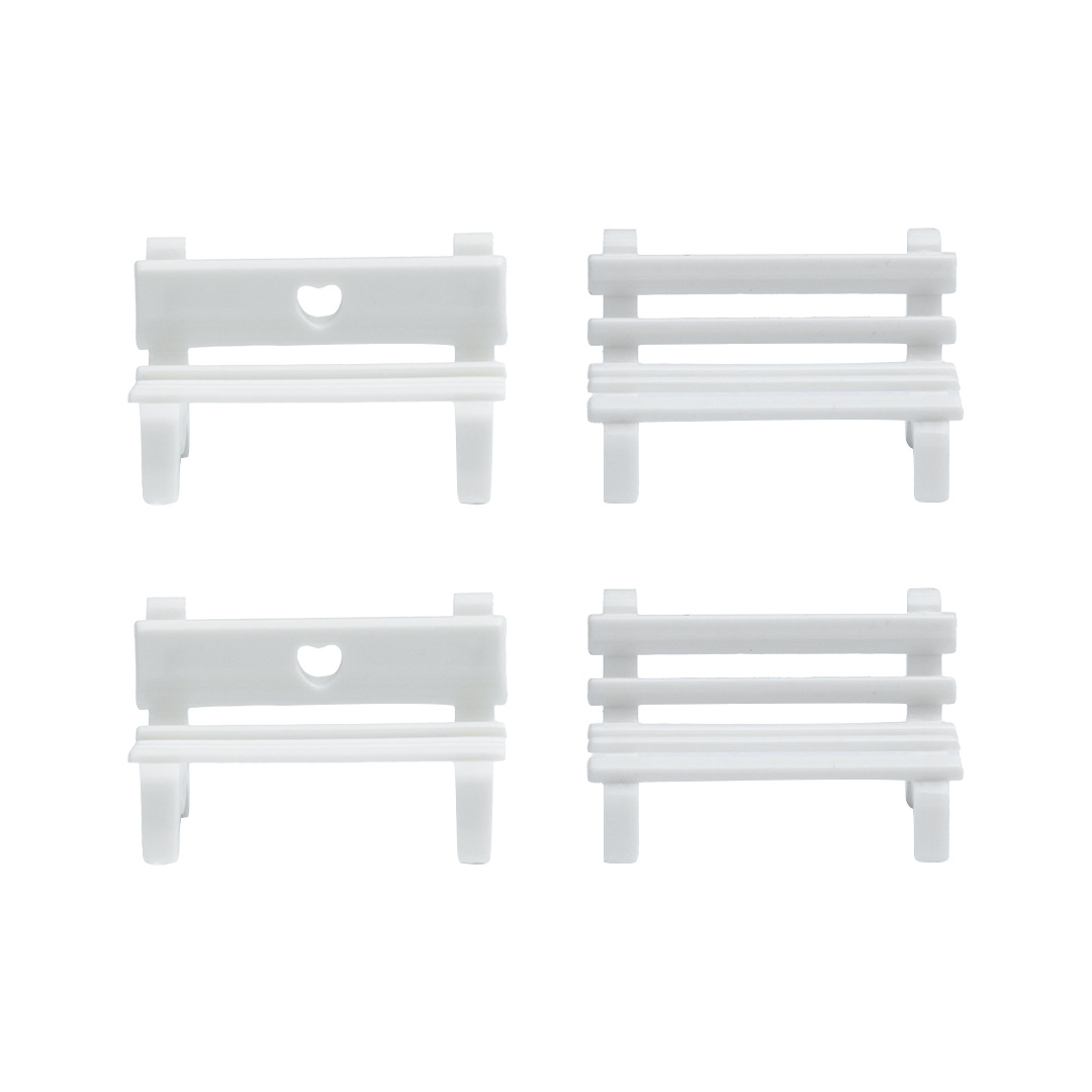 Love Leisure Chair, Moss Micro Landscape DIY Accessories, Pvc Small Chair Small Ornaments, Psychological Sand Table Accessories