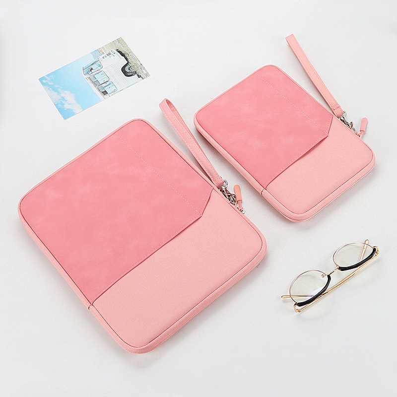 Wholesale iPad Tablet Bag Liner Bag Satchel Cosmetics Bag Suitable for Business Travel, Light and Thin, Can Be Printed with Logo