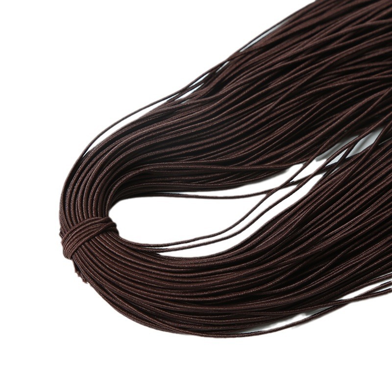 0.8-3mm text play color elastic rope hand string string bead round elastic rope Buddha bead thread bead rubber rope