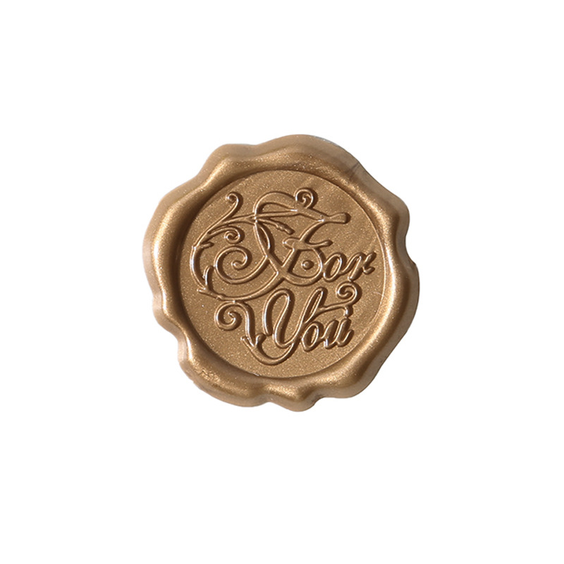 Fire Paint Sticker Wax Label Seal Three-dimensional Relief Seal Retro Style Decoration Self-adhesive Invitation Letter Envelope Love Letter Sealing Sticker