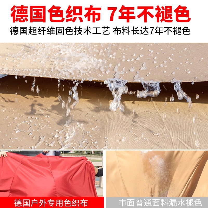Yuyi Outdoor Sunshade Umbrella, Courtyard Umbrella, Balcony Open-Air Stall Large Advertising Sun Umbrella, Garden Outdoor Roman Umbrella