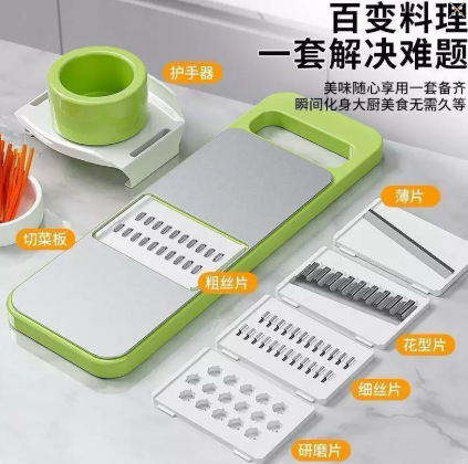 (Эксклюзивная распродажа) Терка из нержавеющей стали для грубой и тонкой стружки, овощная терка, нарезка картофеля