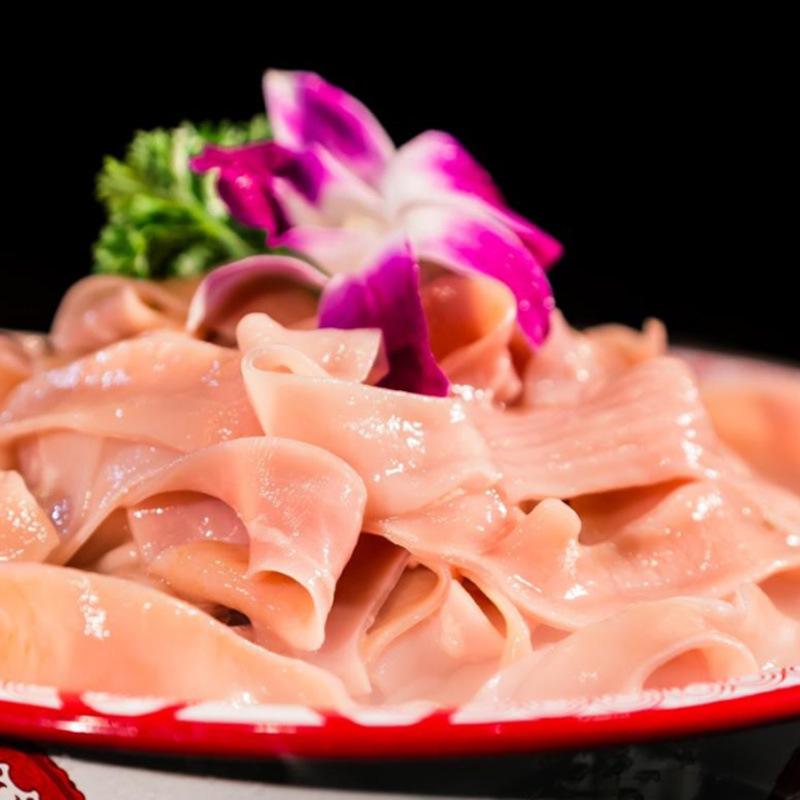 Lock Fresh Goose Intestines, Commercial Street Stall Hot Pot, Spicy Hot Pot Ingredients, No Need to Process Goose Intestines, Ready to Eat Cold, Oil-Free, No-Wash Ice