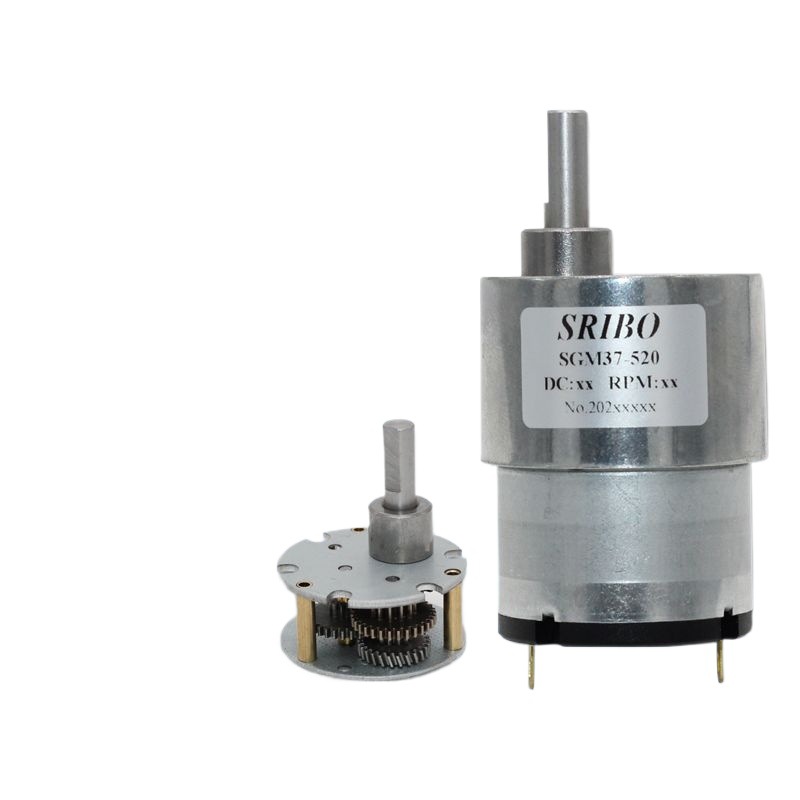 Sgm37-520 Small Reduction Motor Micro Dc Reduction Motor 6V12V24V All-Metal Gear Source