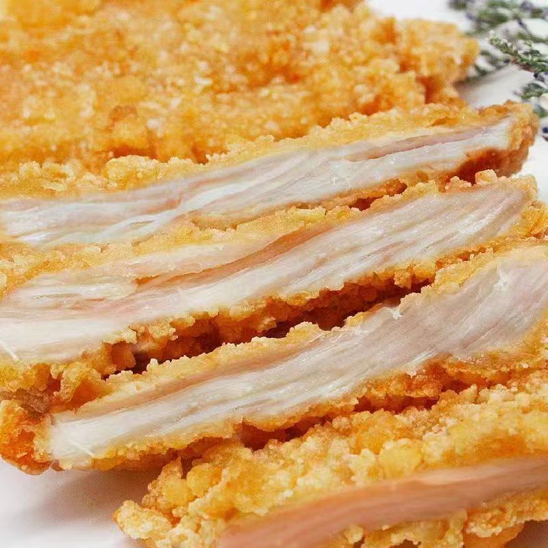 Chicken Cutlets, Crispy Large Chicken Cutlets, Semi-Finished Fried Air Fryer, Frozen Chicken Breast, Breakfast, Frozen Ingredients to Satisfy Cravings