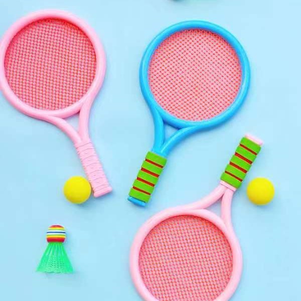 Children's Badminton Racket 2-4 Years Old 3 Baby Educational Toys Family Interactive Boys and Girls Outdoor Tennis Racket
