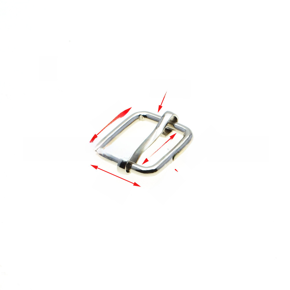 White Metal Core Buckle, Iron-Plated Nickel-Free, 10Mm-38Mm Three-Speed Adjustable Japanese Buckle