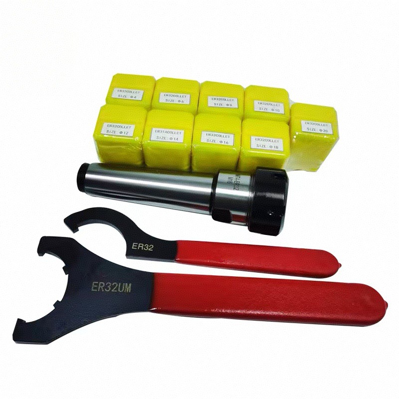 Factory production R8-ER32-7/16 inch hole ER32-6PCS suit quenching and hardening large amount of postage