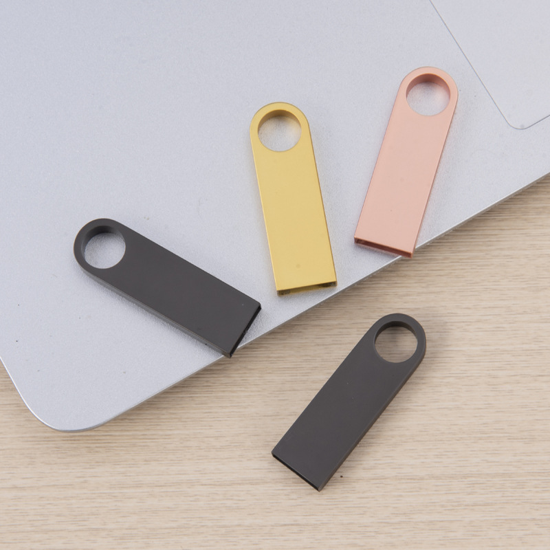 Metal USB Flash Drive Custom Advertising Logo Engraving 32g Creative Exhibition Business Promotion Gift 16g Wholesale USB Flash Drive 64g