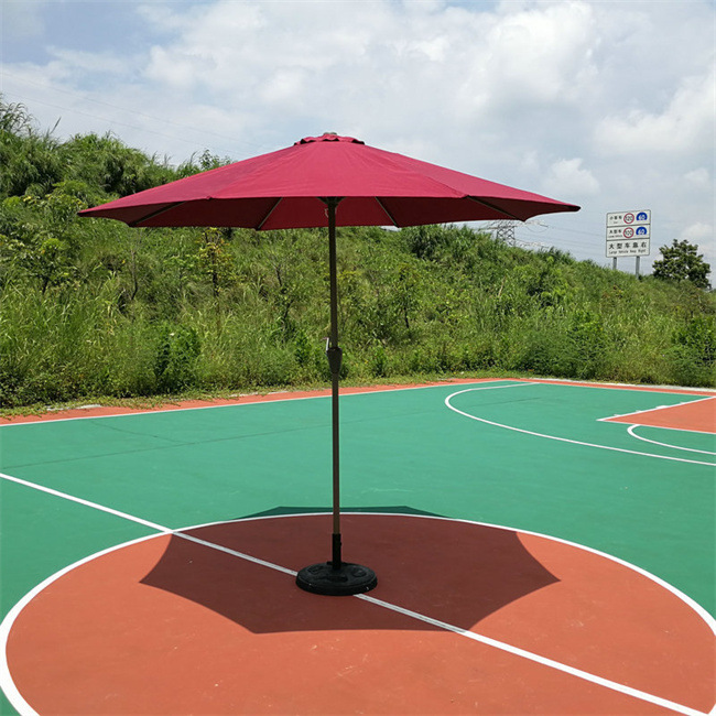Booth dining scenic courtyard garden sun umbrella advertising umbrella can be printed outdoor sunshade pillar umbrella