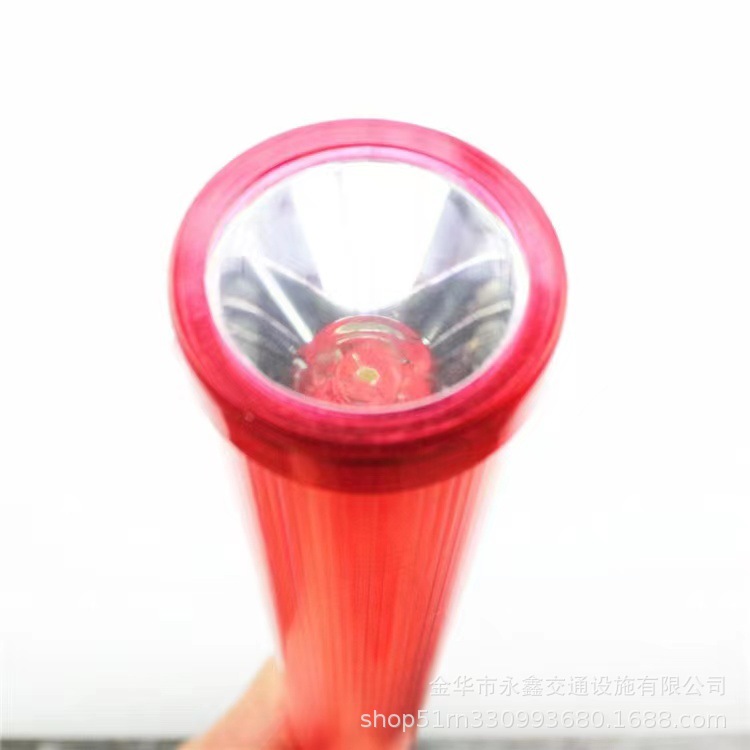 Traffic baton led flash stick multi-function glow stick 54cm with top lighting safety warning light