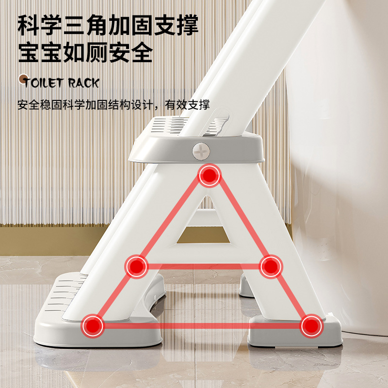 Cartoon Children's Toilet Toilet Widened and Widened Auxiliary Toilet Pad Rack Ladder for Boys and Girls, Babies and Children