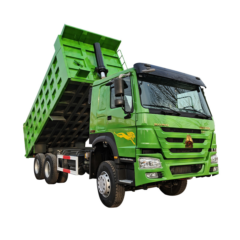 Heavy-Duty Howo 8-Wheel Dump Truck, 371 Horsepower, Mining Sand and Gravel Self-Unloading Truck, Cross-Border Export Vehicle