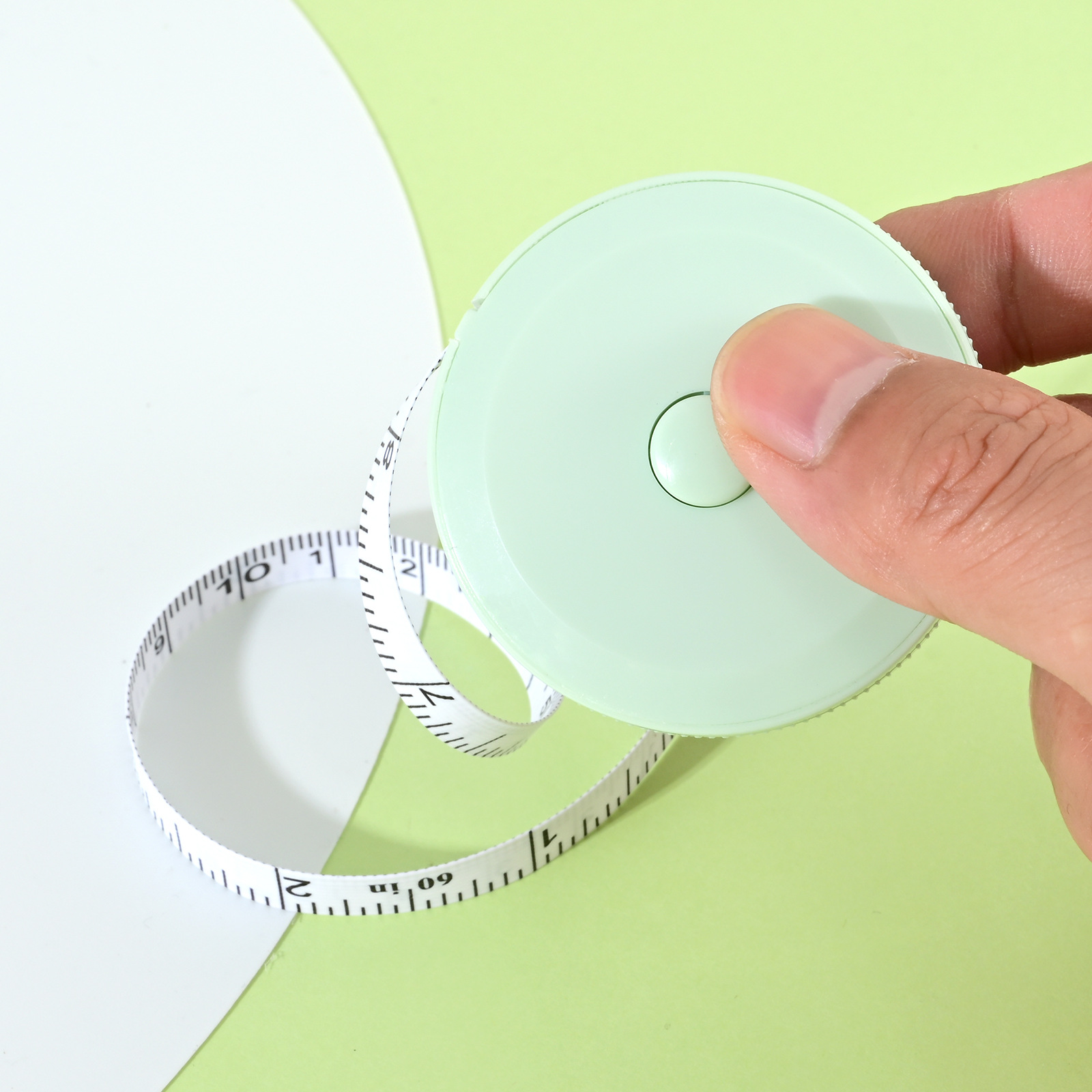 Factory Direct sales German quality tape measure three-circumference soft ruler measuring ruler Nordic color tape measure printable LOGO