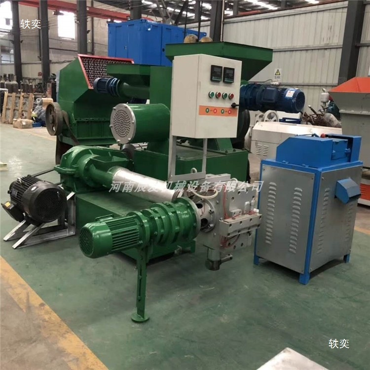 Waste Electrical Appliance Packaging Pearl Cotton Granulator 400 Heavy-Duty Foam Cold-Pressed Hot-Melt Block Crushing and Granulating Line