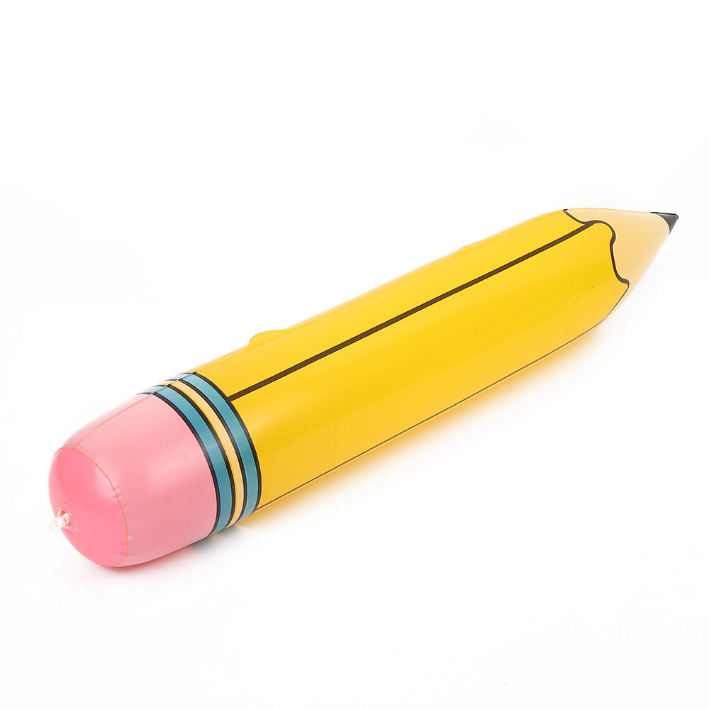 Ready Stock Pvc Inflatable Pencil Colorful Crayon Toy Birthday Props Watercolor Party Gift Creative Cartoon