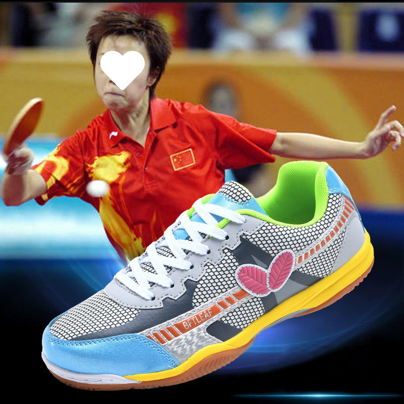 [Easy Bending Function] New Original Butterfly Leaf Table Tennis Shoes, Ultra-Light Soft Sole, Breathable Tendon Sole, Free Shipping