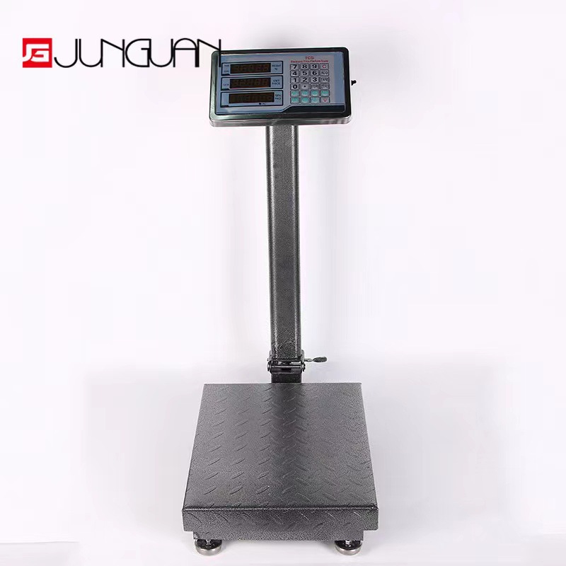 Электронные складные платформенные весы для внешней торговли стальной головкой 100кг 150кг 200кг 300кг 500кг 600кг
